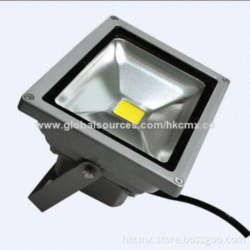 Three Years Warranty 20W LED Floodlight with 85 to 265V AC Input Voltage, 1,700lm Luminous Flux